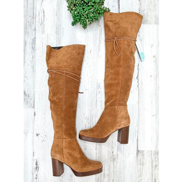 **SOLD**  Platform Over the Knee Boots (38.5) - Picture 12 of 12